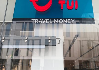 Tui Travel Acrylic Sign