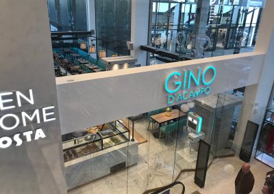 Gino Restaurant Sign