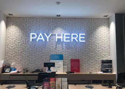 Next Pay Point Acrylic Letters