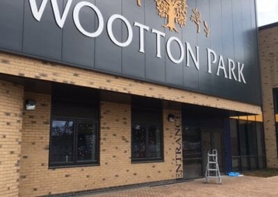 Wooton Park School Sign