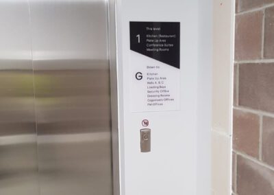 Teca Event Complex Aberdeen lift guide